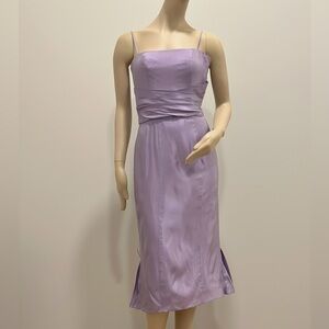 Vintage Vera Wang Lilac Cocktail Dress